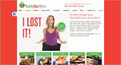 Desktop Screenshot of healthyheartmeals.com